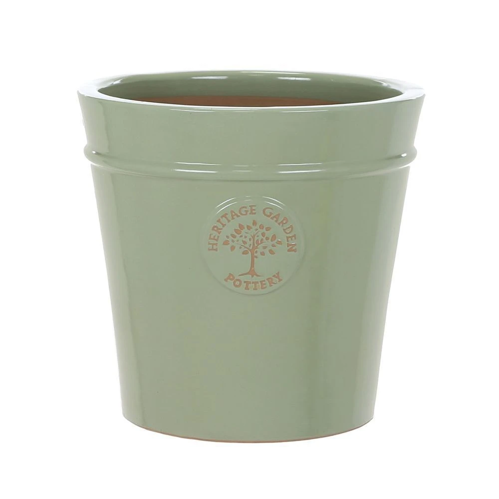 Woodlodge 50cm Mint Green Heritage Pot 3 Woodlodge 50cm Mint Green Heritage Pot
