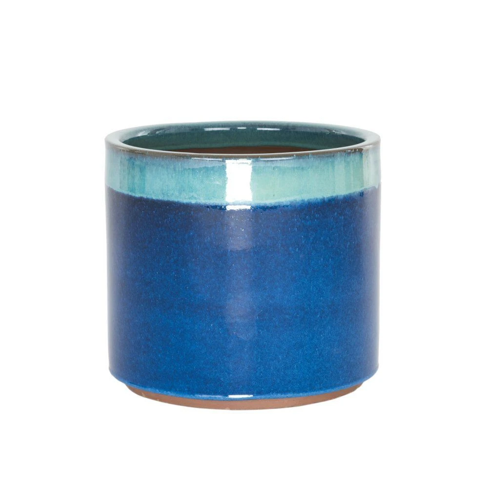 Woodlodge 24cm Sapphire Two Tone Cylinder Pot 3 Woodlodge 24cm Sapphire Two Tone Cylinder Pot