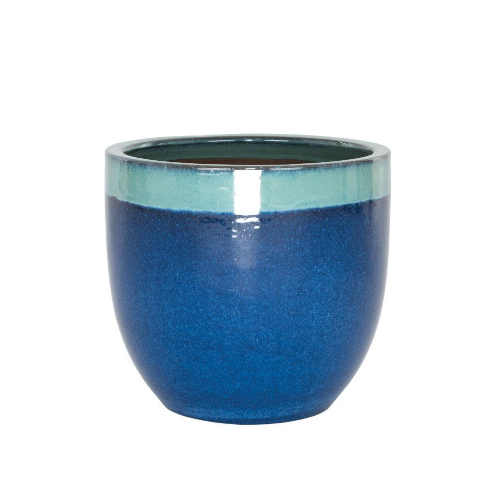 Woodlodge 26cm Sapphire Two Tone Egg Pot 3 Woodlodge 26cm Sapphire Two Tone Egg Pot
