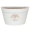 Woodlodge 26cm White Edwardian Glazed Wall Planter 2 Woodlodge 26cm White Edwardian Glazed Wall Planter -PlantCraft Sales Shop 5021346475678