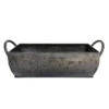 Woodlodge 30cm Rustic Pewter Trough -PlantCraft Sales Shop 5021346490527