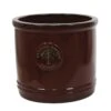 Woodlodge 30cm Glazed Red Heritage Cylinder Pot -PlantCraft Sales Shop 5021346501629