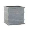 Woodlodge 32cm Grey Wotton Square Pot -PlantCraft Sales Shop 5021346503029