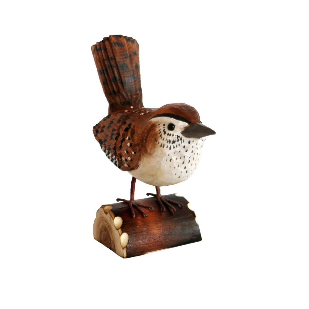 Primus 12cm RSPB Hand Crafted Wooden Wren 3 Primus 12cm RSPB Hand Crafted Wooden Wren