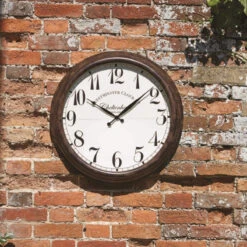 Outside In 23" Cheltenham Wall Clock -PlantCraft Sales Shop 5050642006286 2