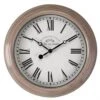 Outside In 12" Grey Biarritz Clock 1 Outside In 12" Grey Biarritz Clock -PlantCraft Sales Shop 5050642016926