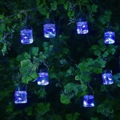 Smart Solar 10 Firefly LED Opal Jar String Lights 8 Smart Solar 10 Firefly LED Opal Jar String Lights -PlantCraft Sales Shop 5050642067638 3