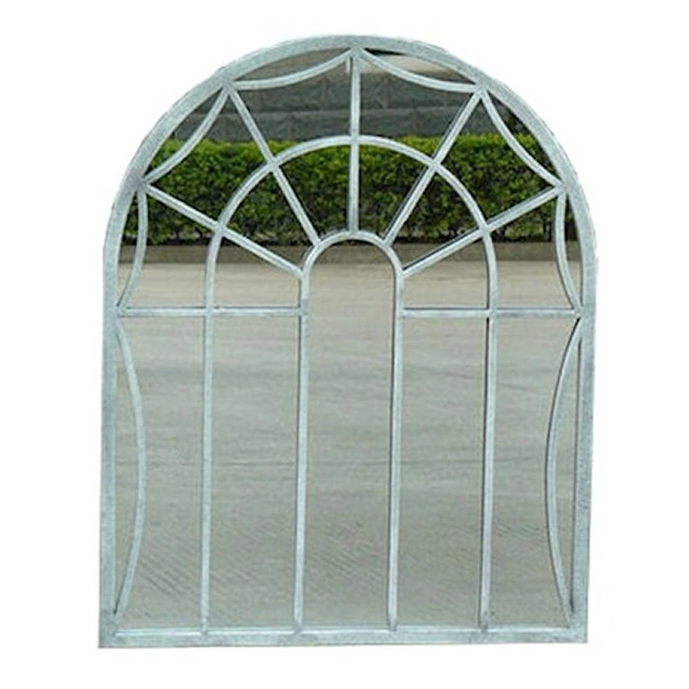 Ascalon 90cm Cream Arch Outdoor/Indoor Mirror 3 Ascalon 90cm Cream Arch Outdoor/Indoor Mirror