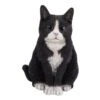 Vivid Arts 30cm Black & White Sitting Cat - XRL-SC35-B -PlantCraft Sales Shop 5055195020215