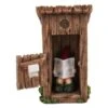 Vivid Arts 20cm Gnaughty Gnome In Outhouse -PlantCraft Sales Shop 5055195035370