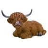 Vivid Arts 62cm Laying Highland Cattle - XRL-HLCL-B 1 Vivid Arts 62cm Laying Highland Cattle - XRL-HLCL-B -PlantCraft Sales Shop 5055195035561