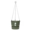 Elho 24cm Leaf Green Greenville Hanging Basket Planter -PlantCraft Sales Shop 8711904332440 06688a50 9ce1 48ad aace e63bf1992666